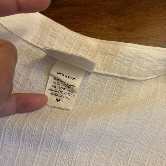 EILEEN FISHER Long Sleeve Tunic Blouse size Medium - Picture 5 of 9